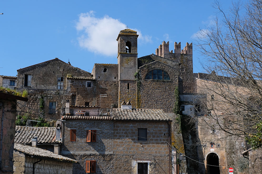 Calcata il borgo